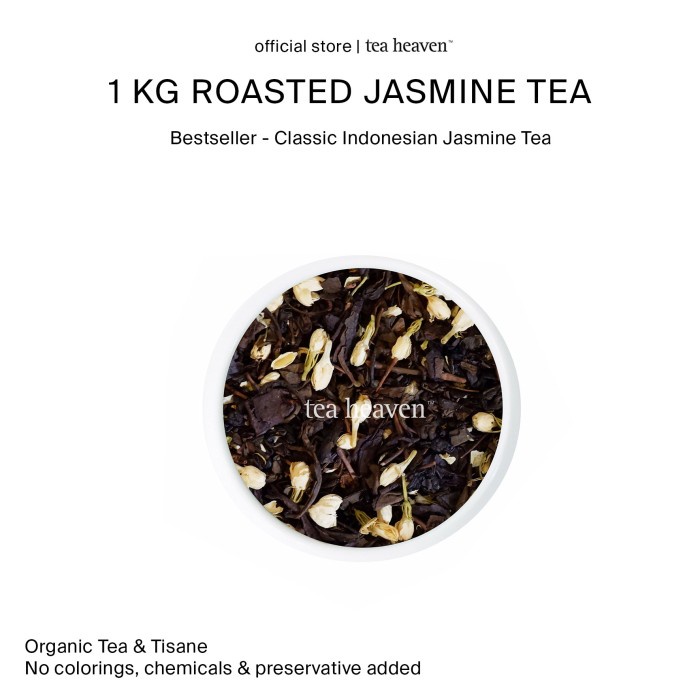 

(BISA COD) Teh Melati Kiloan Premium GROSIR | Jasmine Tea 1 Kilo - GRADE A