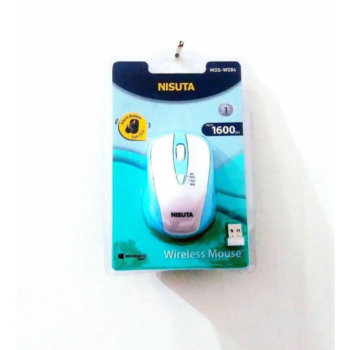 Mouse Wireless NISUTA MOS-W084 Wireless Mouse Silent Click ORIGINAL