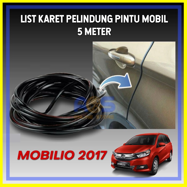 LIST KARET PELINDUNG PINTU MOBIL MOBILIO 2017-