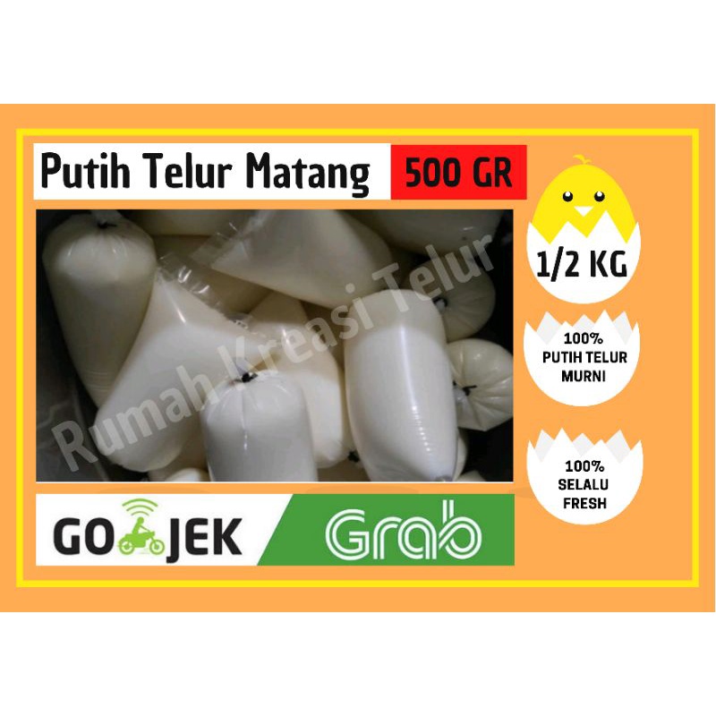 

Putih Telur Matang 500 GR