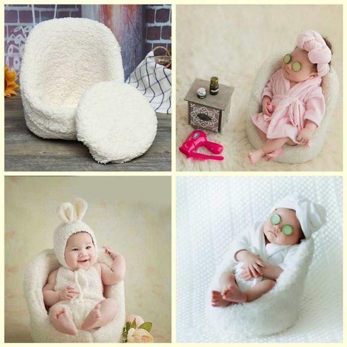 Newborn Baby Photography Properti Foto Bayi Sofa Kursi Mini Props
