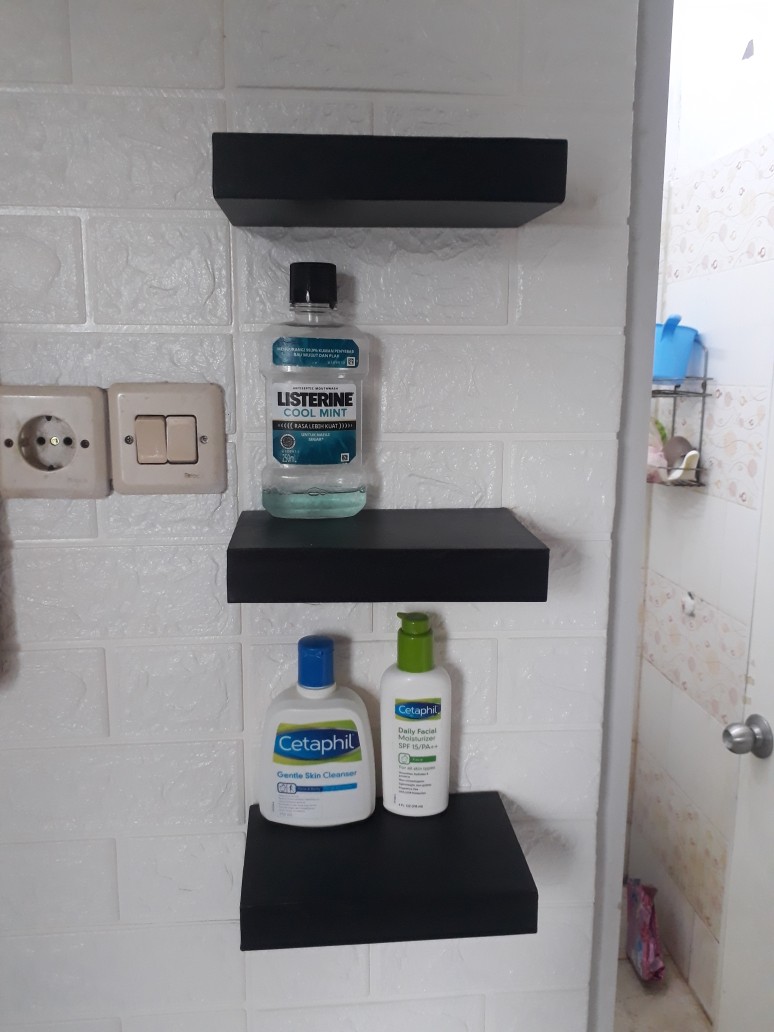 Rak Dinding Ambalan Minimalis Serbaguna Murah