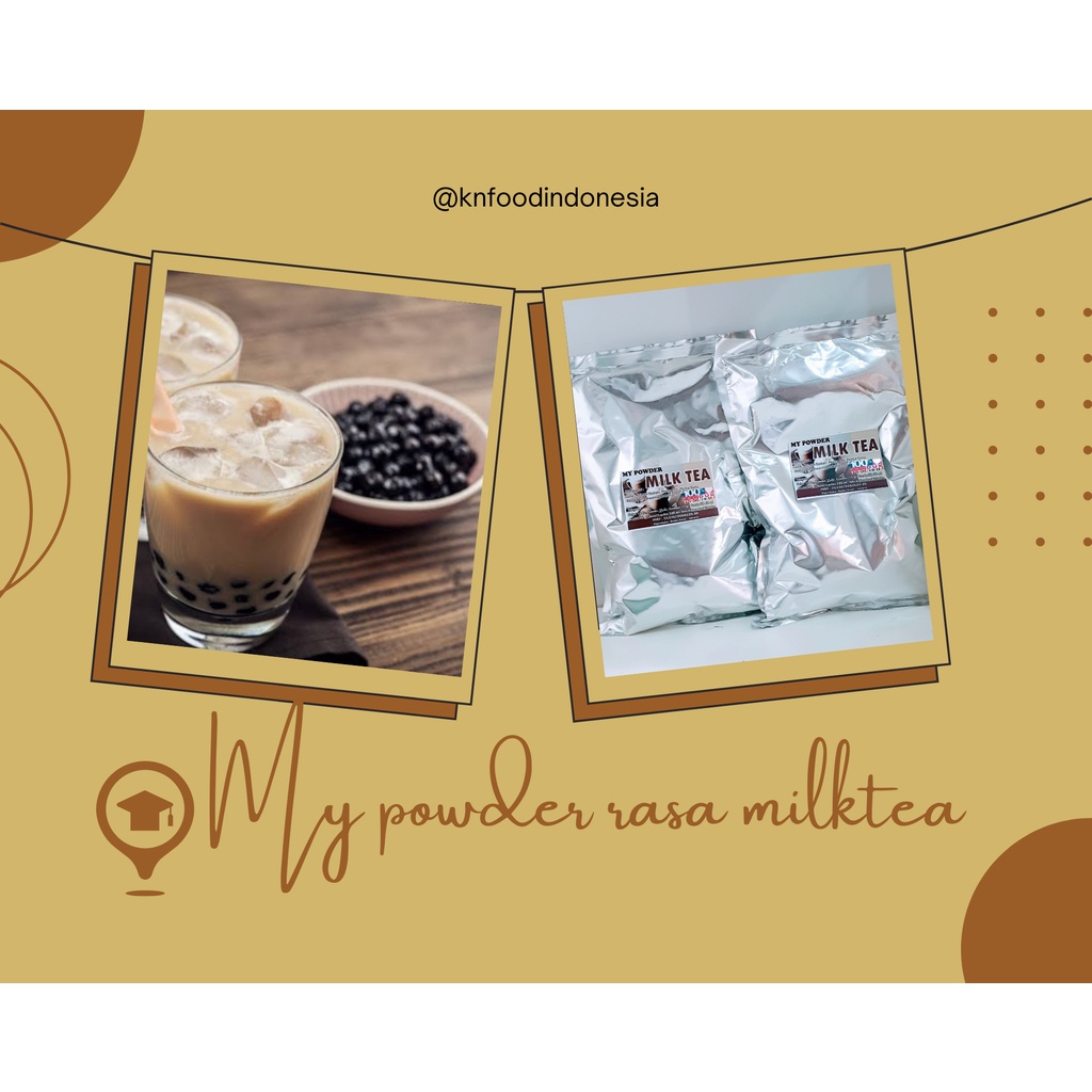 Milk Tea Bubble Drink 1kg-Bubuk Milk Tea