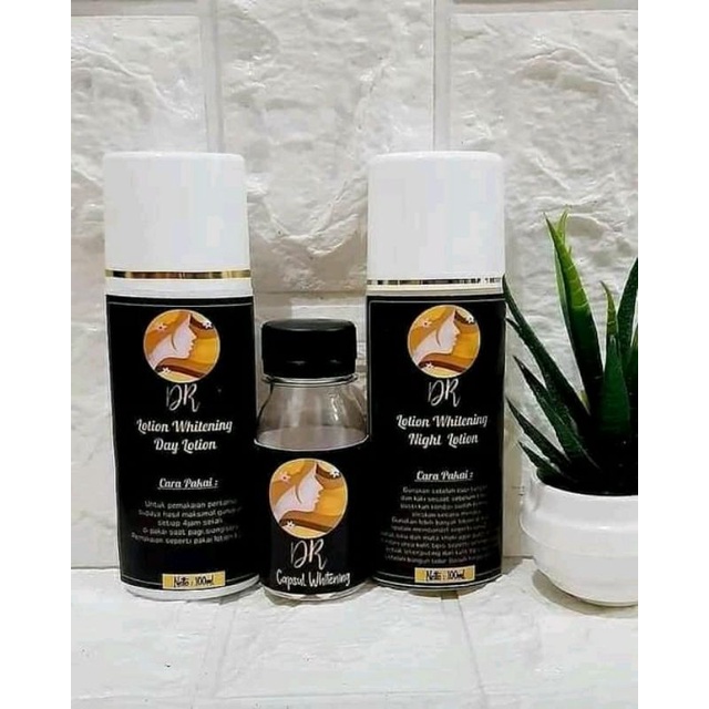 lotion whitening DR dan capsul whitening