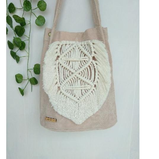 Langsung Beliii.. Lalita Macrame Tote Bag | Tas Macrame