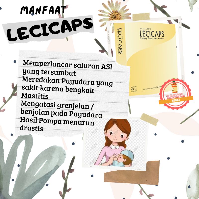 LECICAPS (PELANCAR ASI SOLUSI PD SUMBAT/GRENJEL)