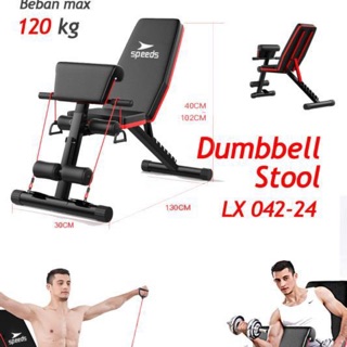 Sit up Bench -Dumbell sit up board Fitness Speeds LX 042-24