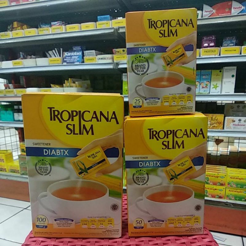 

Tropicana Slim Diabetic (Gula Diabetes)