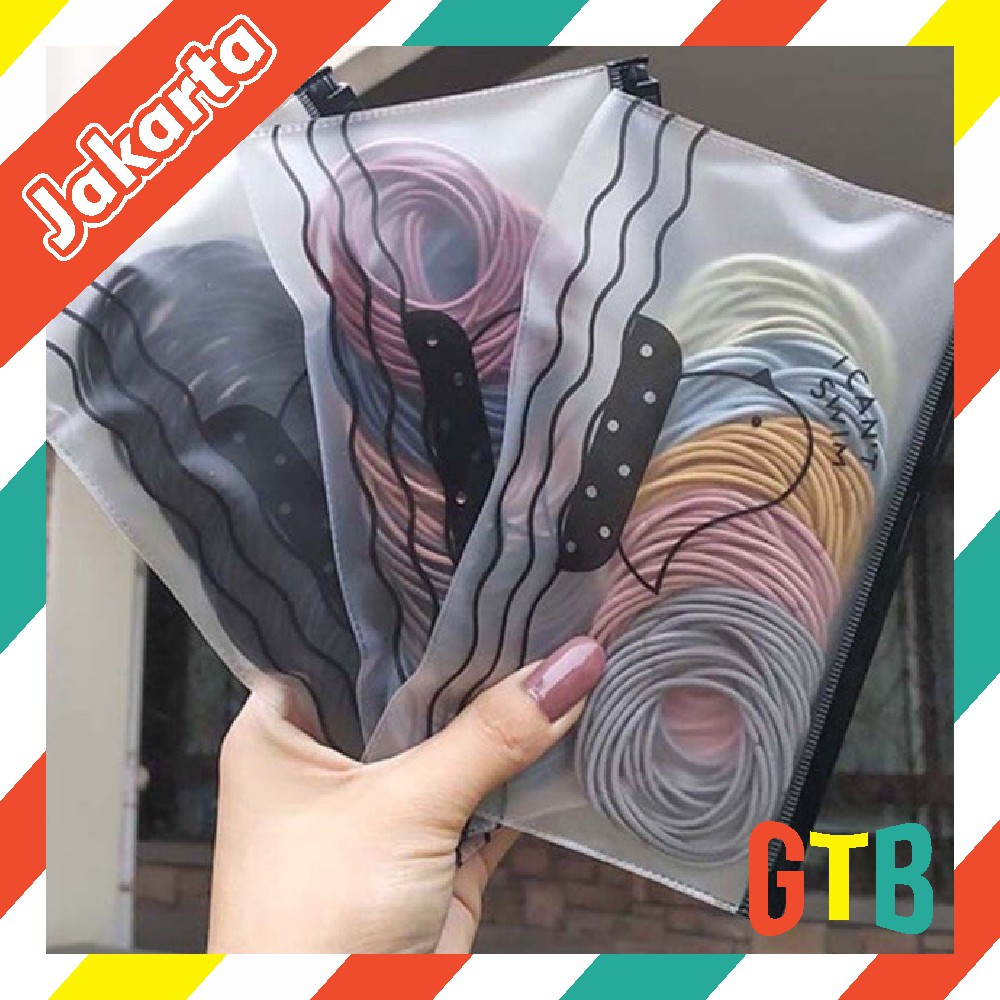 ❤️GTB❤️ 500pcs 100pcs 20pcs Ikat Karet Rambut Elastis Gaya Korea - Aksesoris Rambut R209 R398 R547