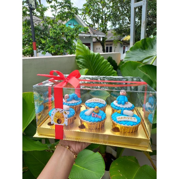 

Cupcakes Set Isi 6