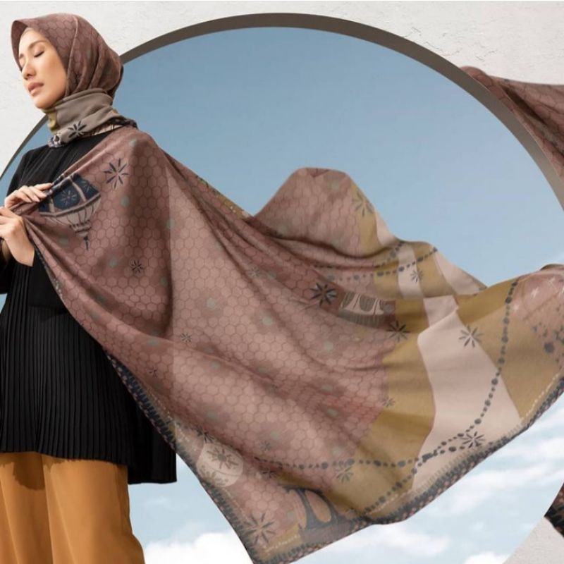 Preloved kamiidea hadiya scarf (100% Original)