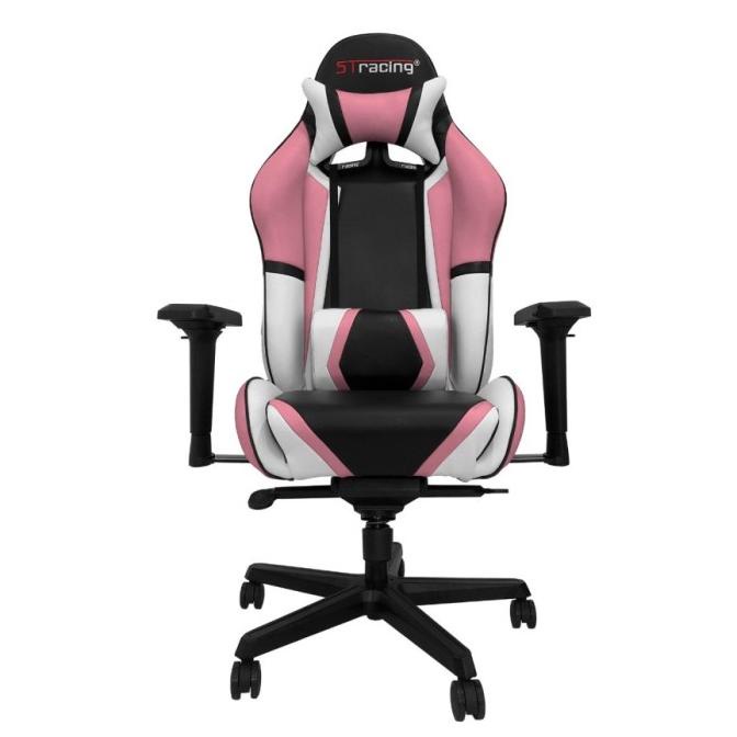 Gaming Chair STracing Racing Pink Cadillac