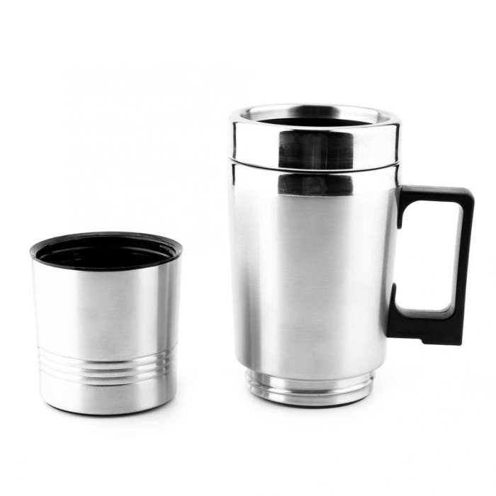 Gelas Pemanas Khusus Di Mobil ESTINK Car Heating Cup Mug 12V 350+150ML