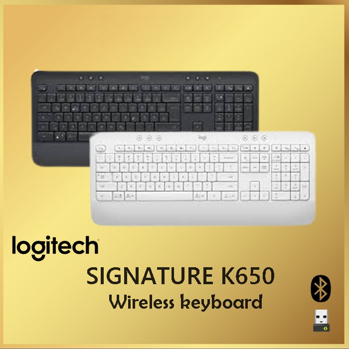 Logitech Signature K650 Keyboard Wireless Bluetooth - K 650