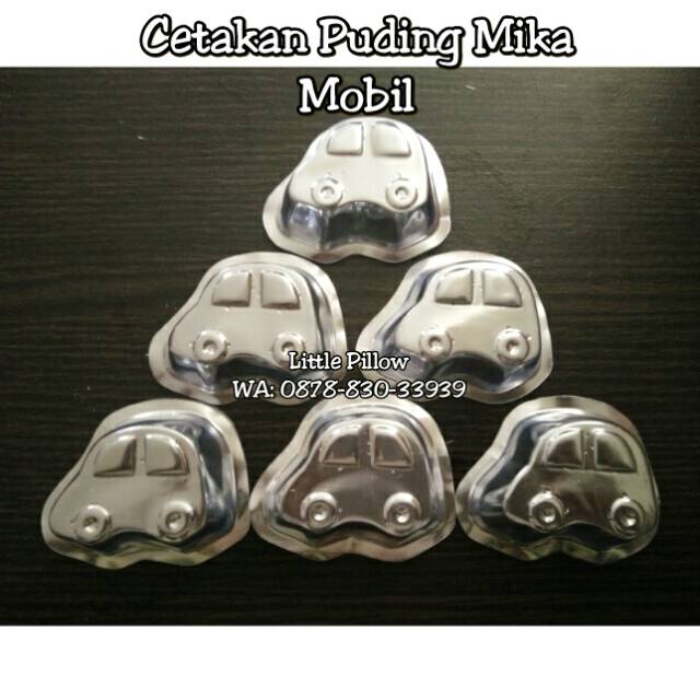 (Isi 100pcs) Cetakan Puding Mika Mobil Mini/Cetakan Agar Agar/Cetakan Puding Mini