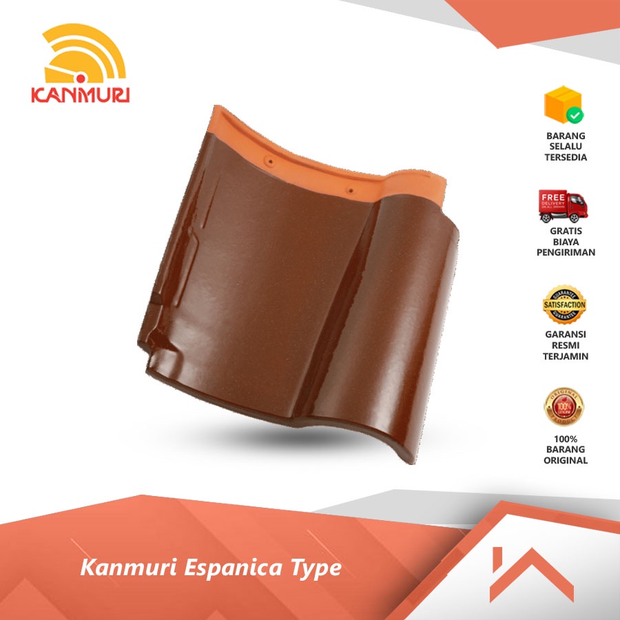 Genteng Keramik Kanmuri Espanica Natural