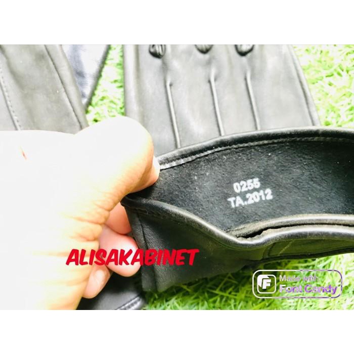 Sarung Tangan Kulit Full Jari Jatah TNI Asli Pembagian
