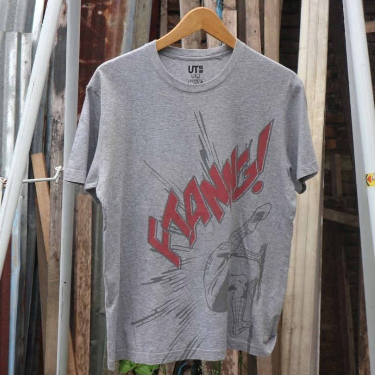 KAOS MARVEL X UNIQLO SECOND SPIDERMAN