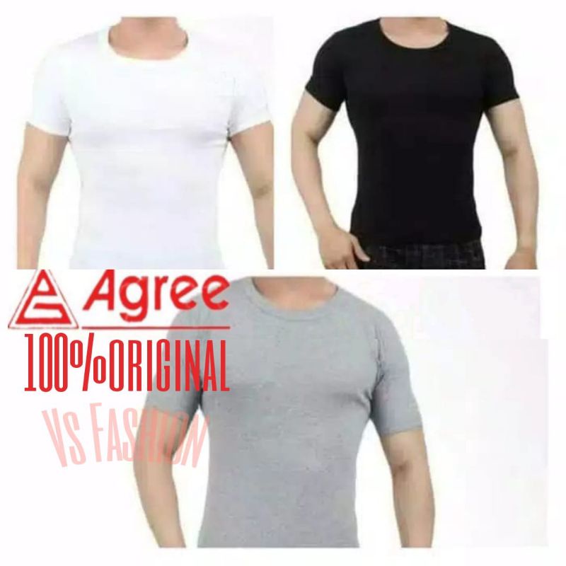 KAOS DALAM PRIA AGREE KAOS OBLONG O NECK /KAOS PRIA 006