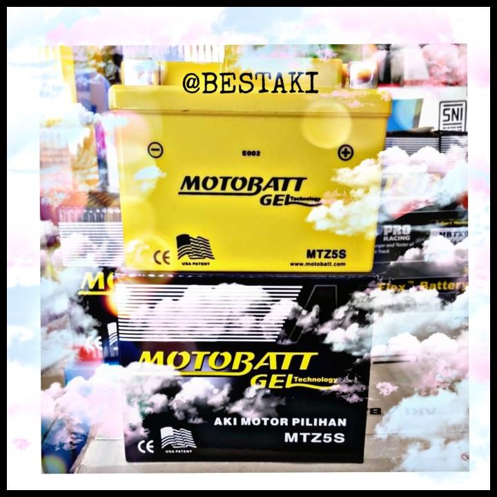 Aki Motor Kering Honda Beat Motobatt Mtz5S