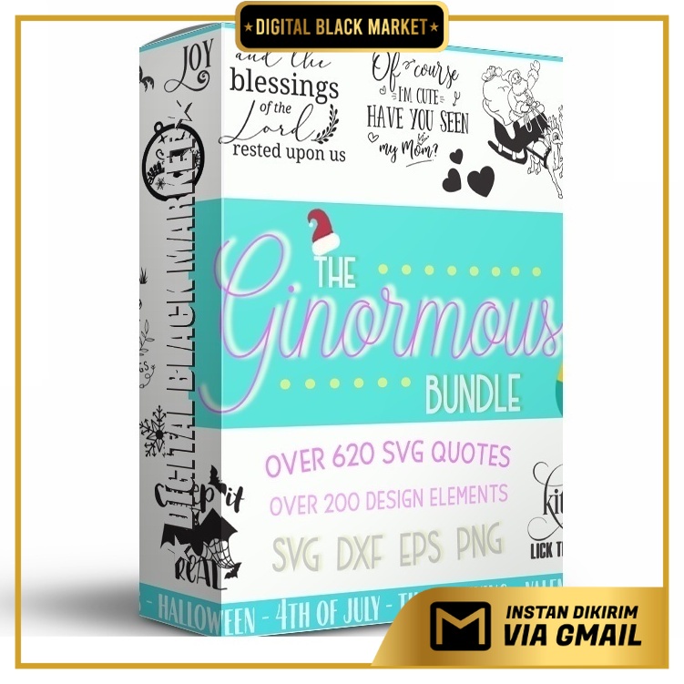 The Ginormous Cut Files Bundle - Vector Designs