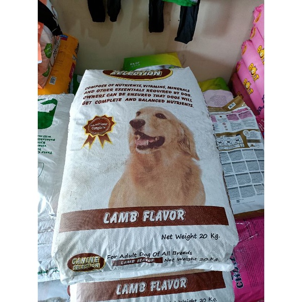 Grab/Gojek Canin Selection dog lamb 20kg / makanann anjing/ Canin Selection