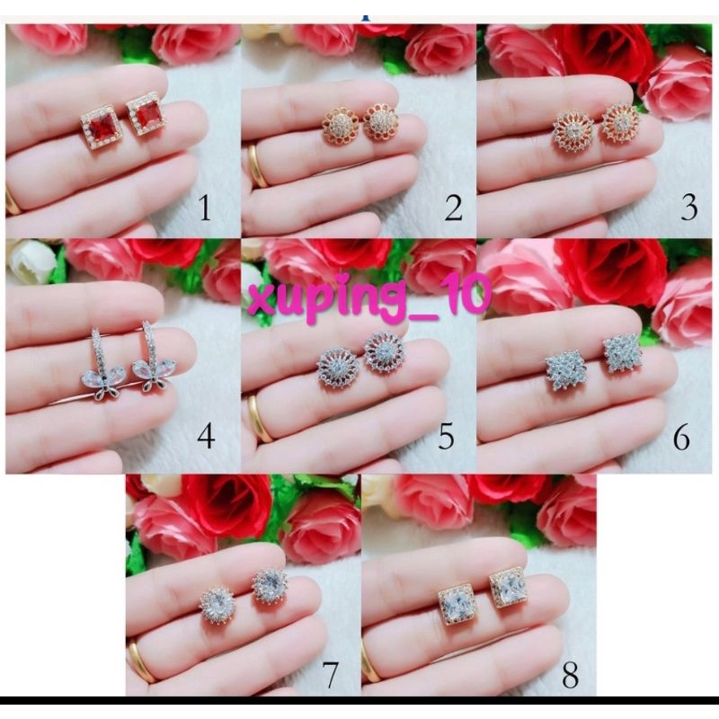 Acc Anting Fashion Wanita lapis emas yudistira #1-#9