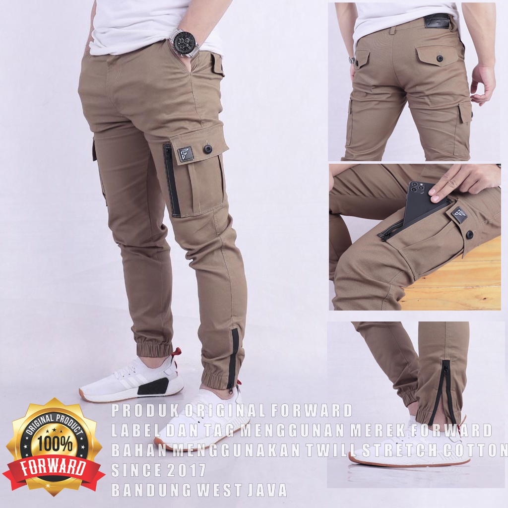 CELANA CARGO PANJANG PRIA JOGGER SURFING PREMIUM DISTRO Bayar Ditempat FORWARDSYSTEM Lanz