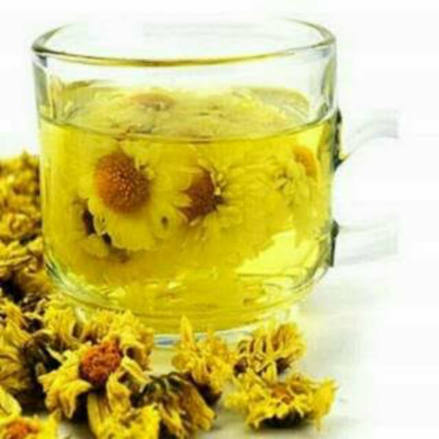 Chrysantemum Teh Sachet | Pereda Panas Dalam Sehat Tea Herbal Alami Untuk 1 Poci