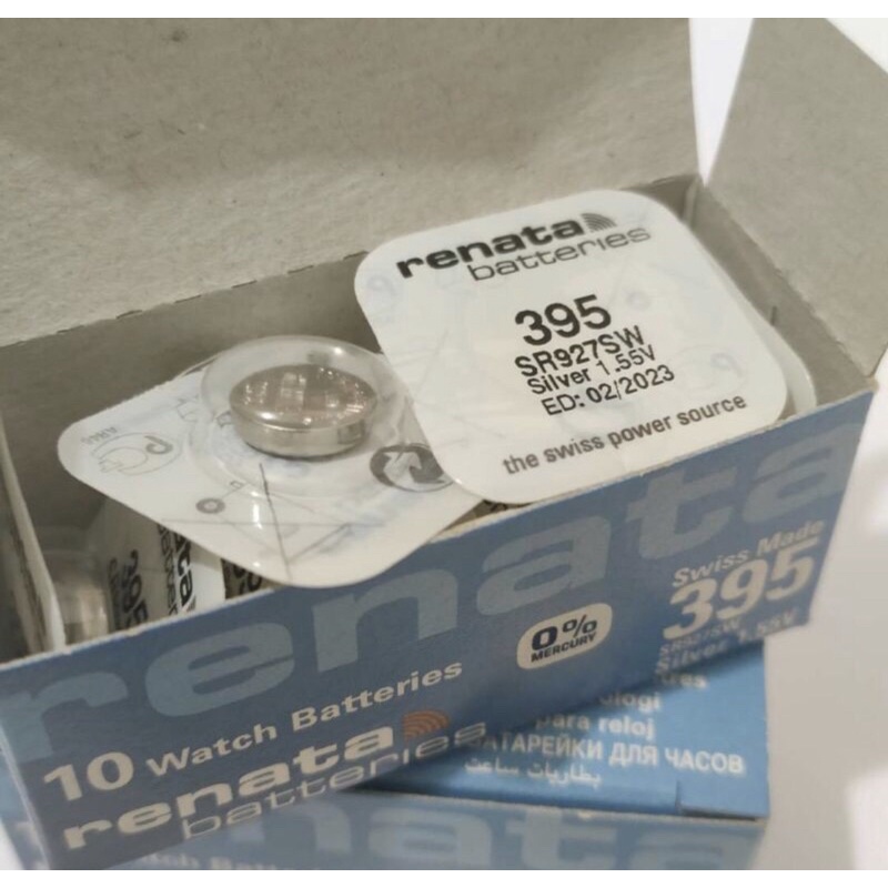 RENATA 395 SR927SW BATERAI BATRE BATTERY JAM TANGAN RENATTA 927