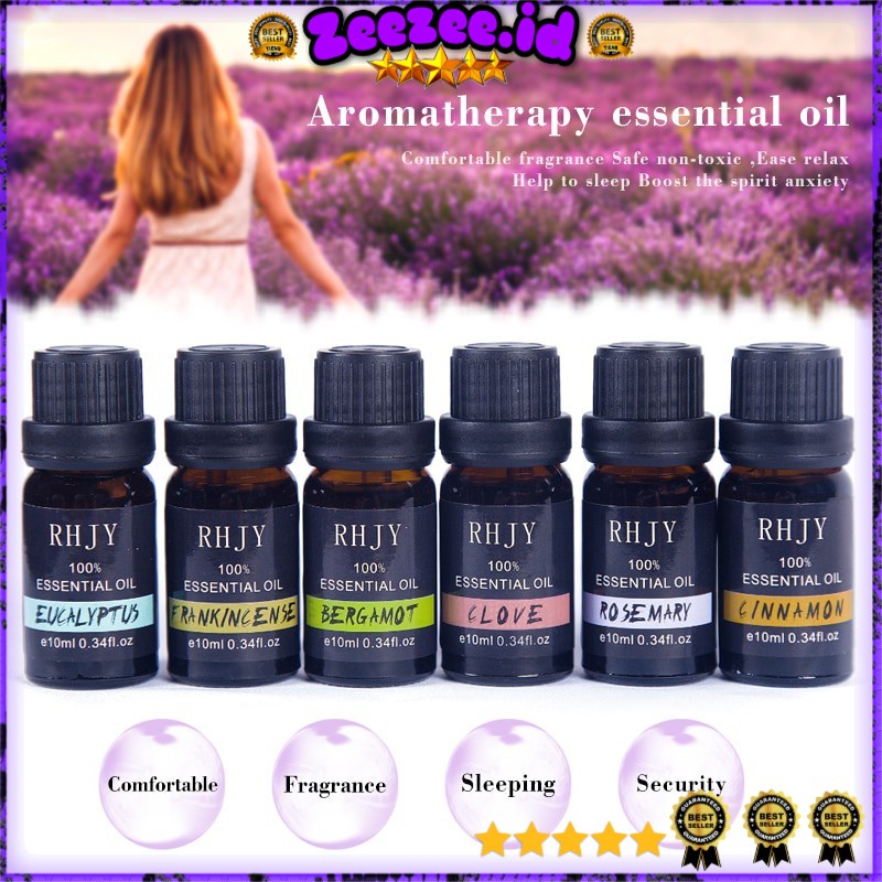 Oil pure essential/Essential Oils Minyak Aromatherapy Diffusers 10ml Eucalyptus - RH-11