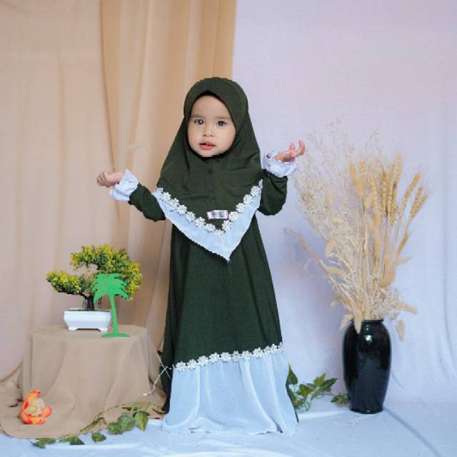 GAMIS KAMILA 0-3 tahun Gamis bayi dan anak anak Busana muslim