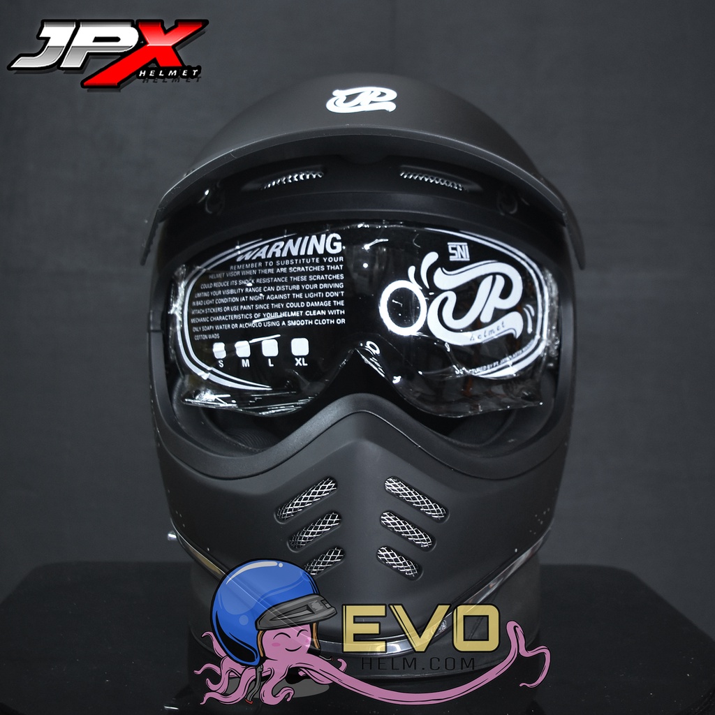 HELM JP SIGNATURE SG10 OBINK ORIGINAL HELM JP CAKIL MOTIF OBINK SG-10 ( ONGKIR 2KG SAJA )