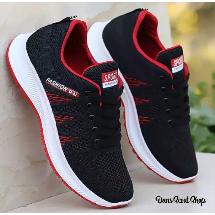 Sepatu Sneakers Olahraga Pria Fashion RW Terbaru