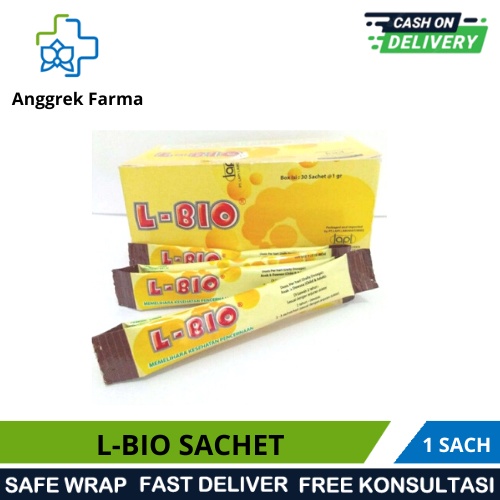 L-BIO SACHET/BAKTERI BAIK UNTUK PENCERNAAN/OBAT DIARE BAYI DAN ANAK