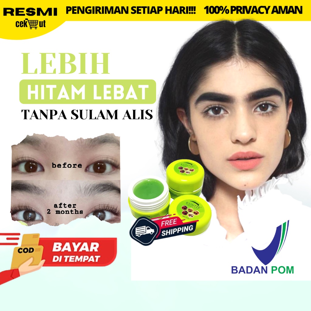 PENUMBUH ALIS  PELEBAT BULU MATA KUNTZE CREAM ALIS PENYUBUR ANAK RAMBUT BPOM ORIGINAL