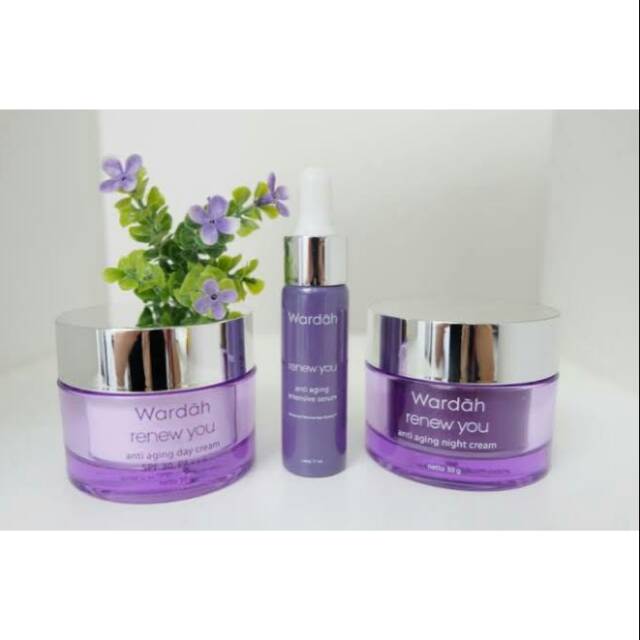 Wardah renew you anti aging paket