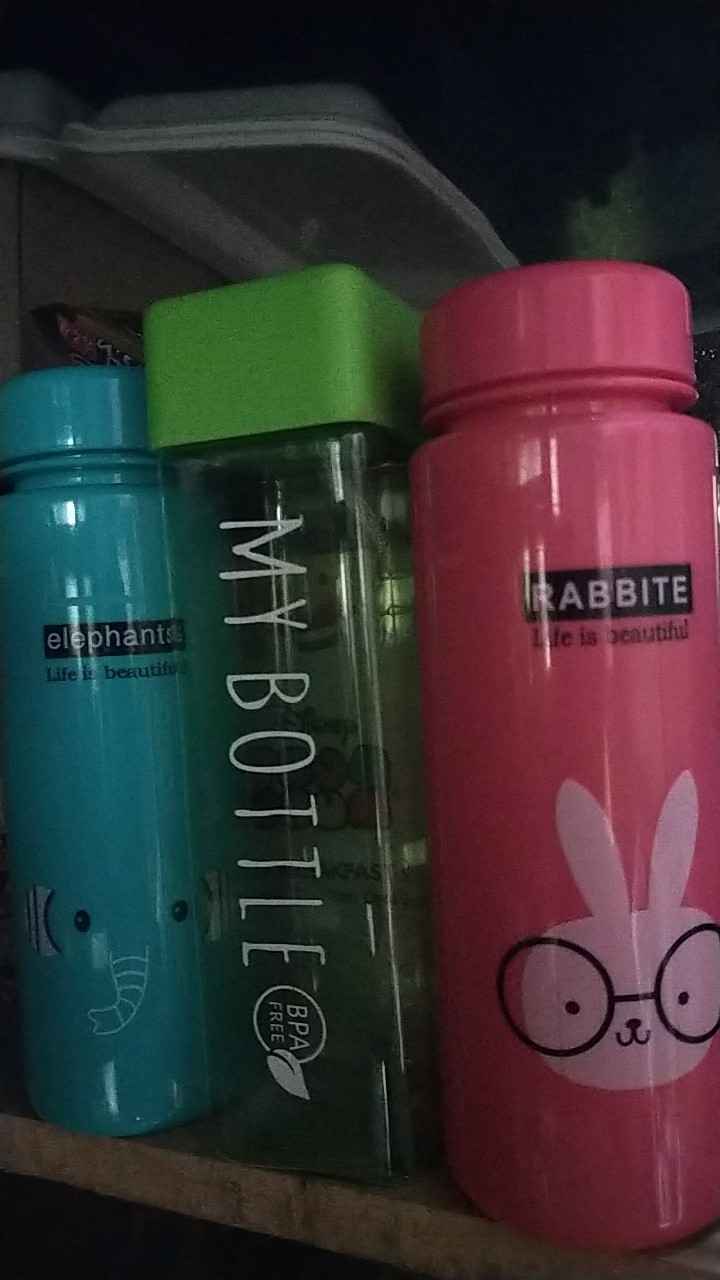 B ( B6 ) My Bottle Transparan Warna / Botol Minum Tahan Pecah Kwalitas Terbaik
