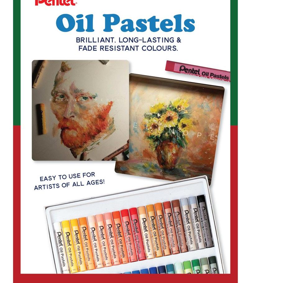 

Pentel Krayon / Oil Pastels Regular Stick PHN 36