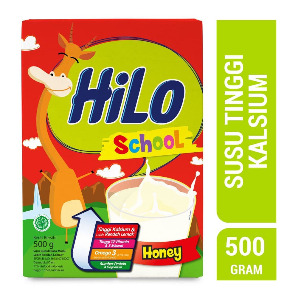 

PROMO HILO SCHOOL HONEY 500GR - SUSU TINGGI KALSIUM TERMURAH