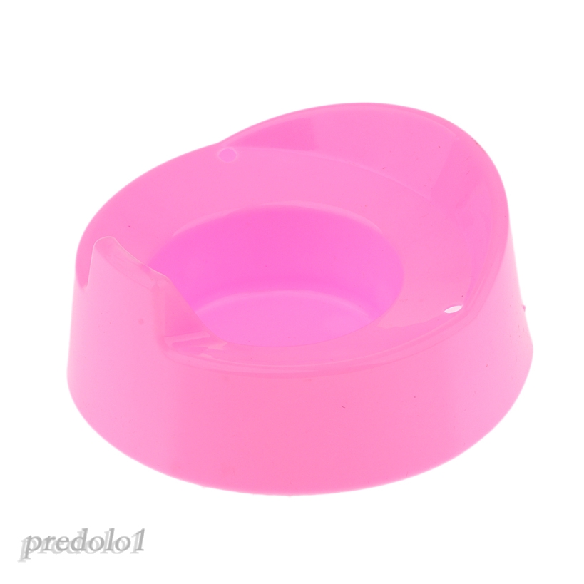 Wastafel Toilet Bahan Plastik Warna Pink Ukuran 25cm Untuk Boneka Mel-Chan