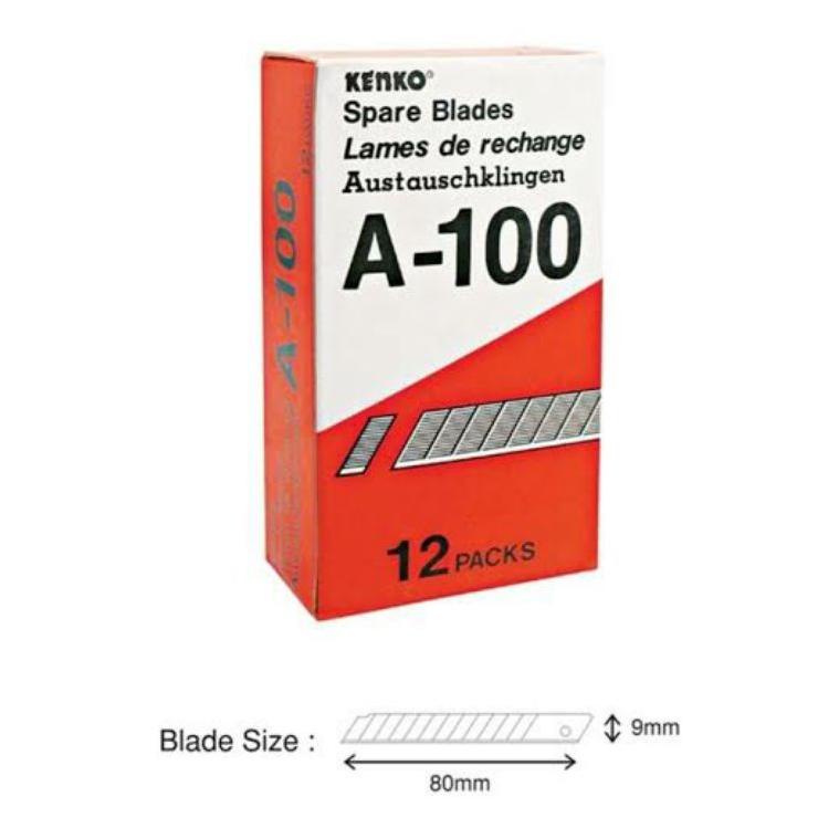 

PROMO isi cutter kenko A100 1 LUSIN (TERMURAH) 3697 ㅇ