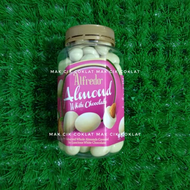 

Alfredo Almond White Choco Jar 450g Toples