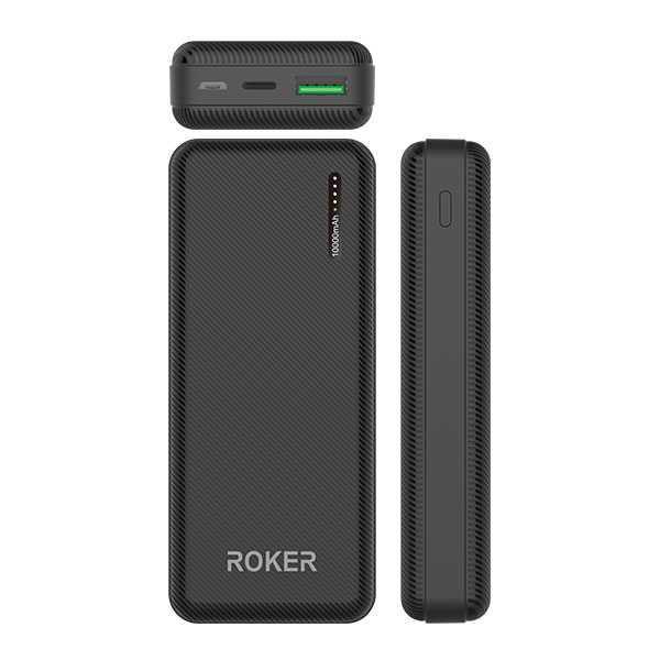 Powerbank Roker Compact 10000Mah QC+PD [Hitam]