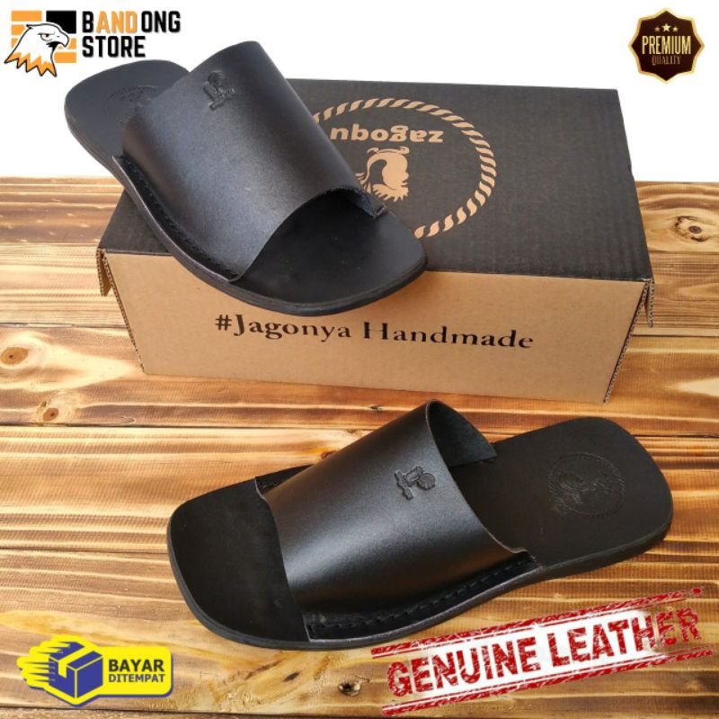 Sandal Pria casual Kulit Asli Sandal kokop Pria