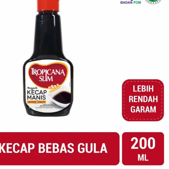 

❅ Tropicana Slim Kecap Manis Kecap Asin Saus Tiram Mayonnaise 200ml ↫