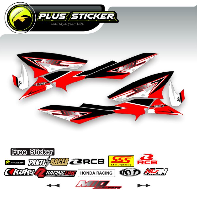 Stripping Yamaha Mio Gear 125 / sticker Mio Gear