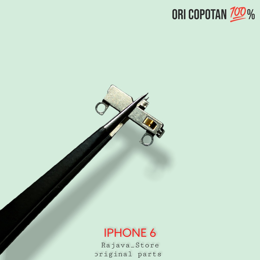 Plat kaleng penutup tutup fleksibel konektor cas iphone 6 ori original copotan asli