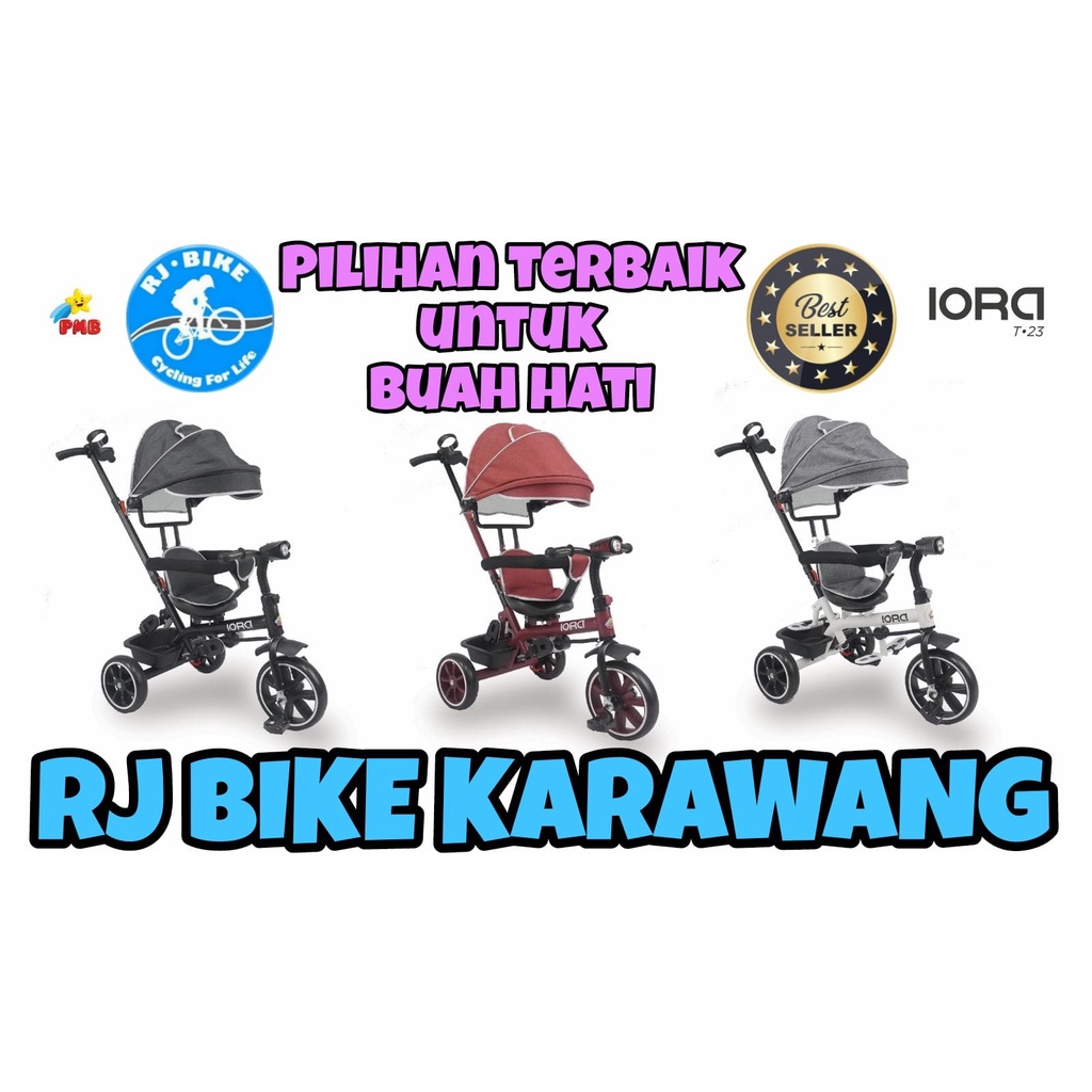 SEPEDA ANAK RODA TIGA TRICYCLE TC IORA T23