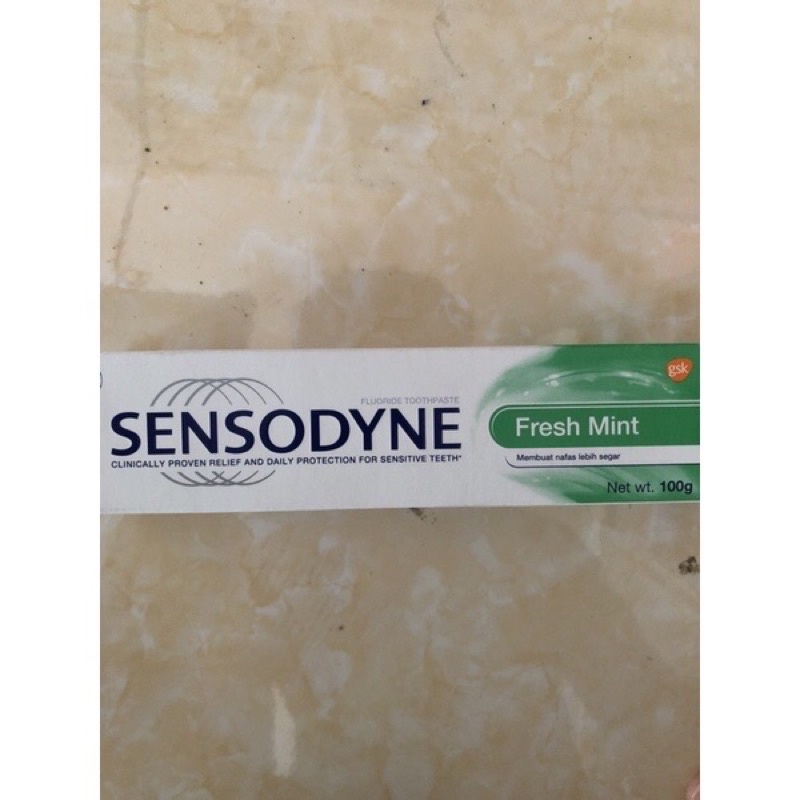 sensodyne 100g / sensodyne pasta gigi 100 g / sensodyne